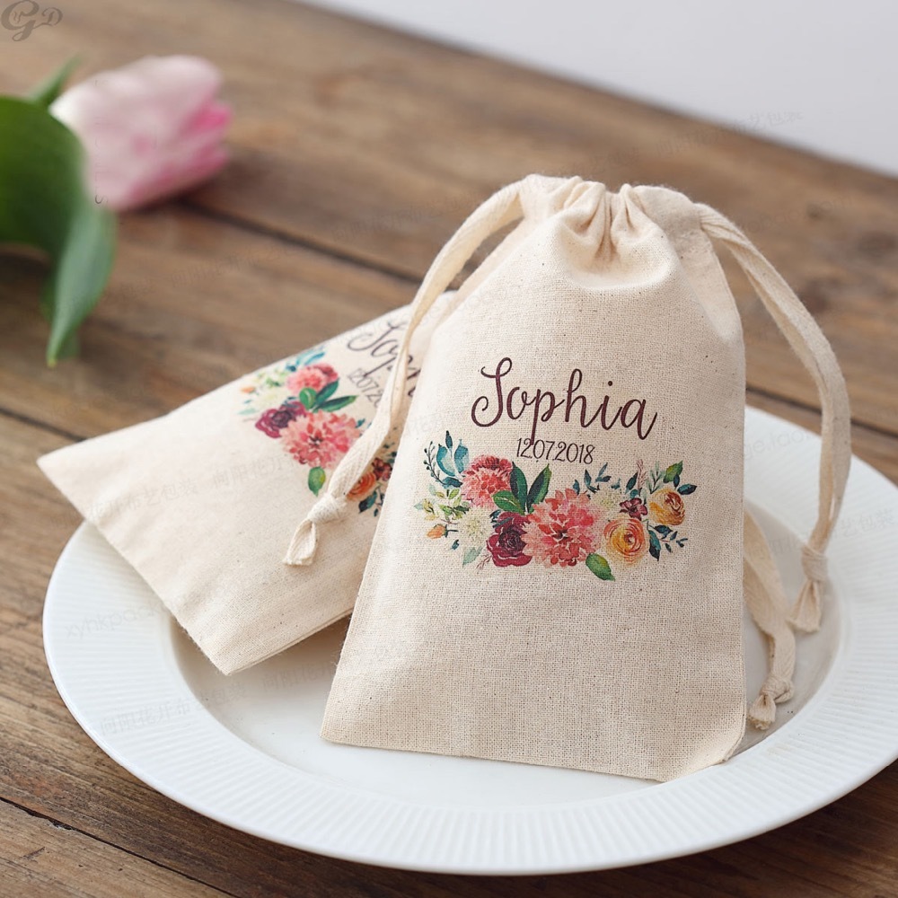 Baby Clothing Event - 100 sztuk Niestandardowe logo imienne Ślub