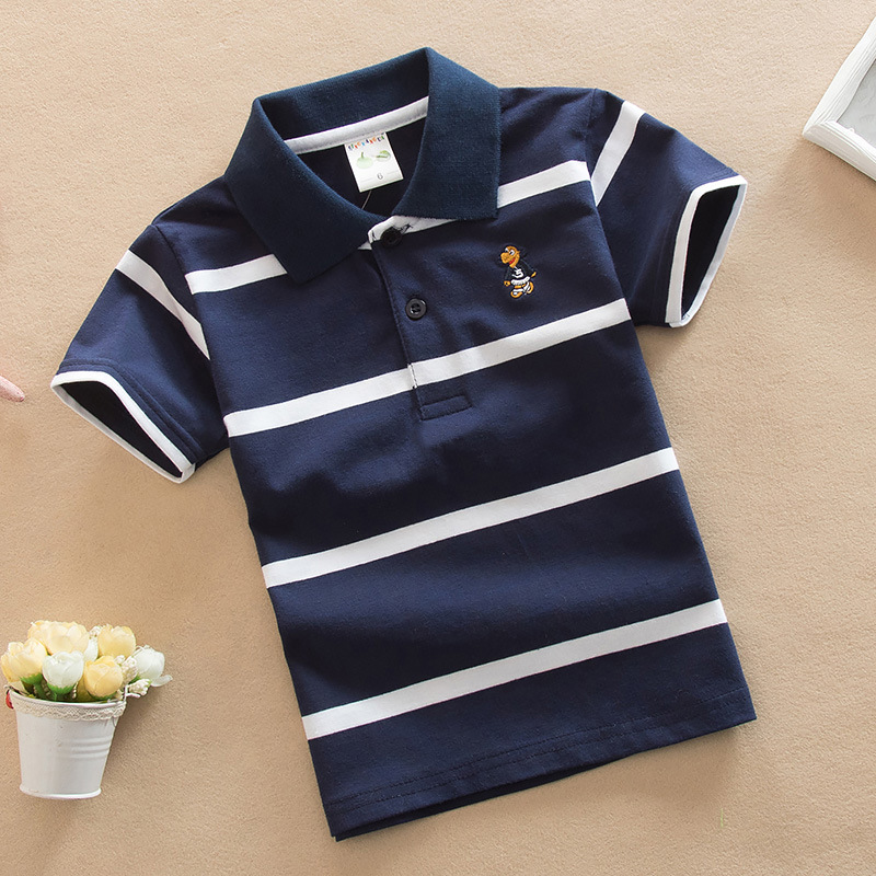 Baby Clothing In Summer - Letnie chłopięce koszulki polo z krótkim