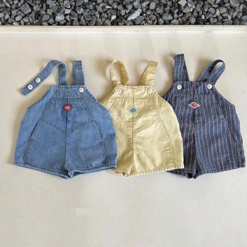 Baby Overall Denim - Nowe letnie ogrodniczki jeansowe dla dzieci