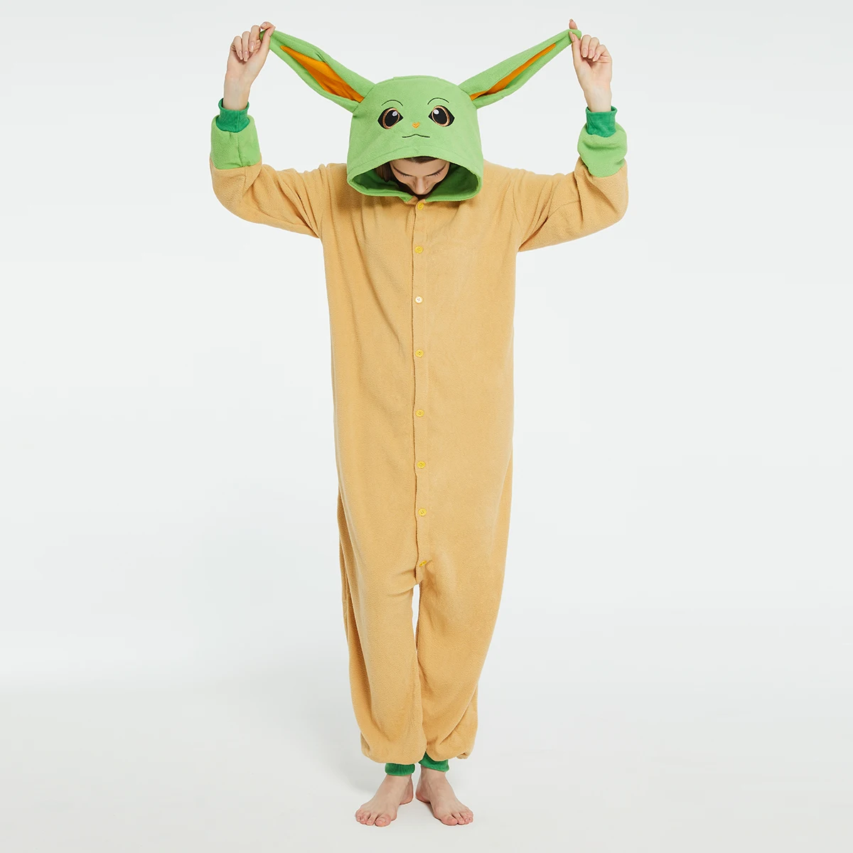 Baby Clothing Unisex - Kostium na Halloween dla dorosłych Yoda
