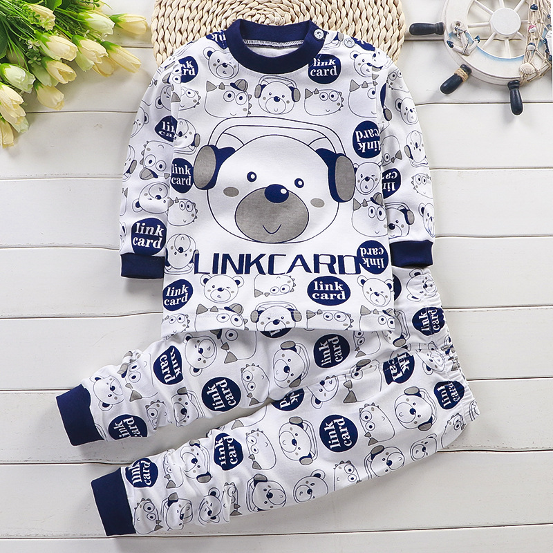Baby Clothing For Sleep - Jesienna bielizna nocna piżamy dla dziewczynek