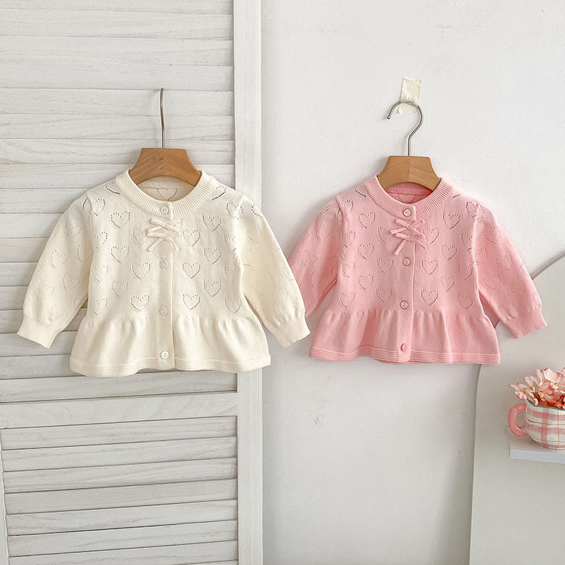 Knit Cardigan Infant - MILANCEL Nowy Jesienny Kardigan Dziecięcy 0-3T