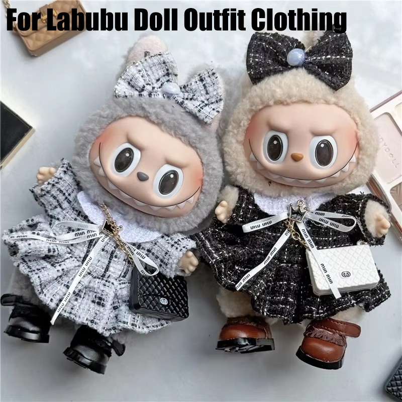 Baby Clothing Unisex - 15 17cm Ubranka dla lalki Labubu,