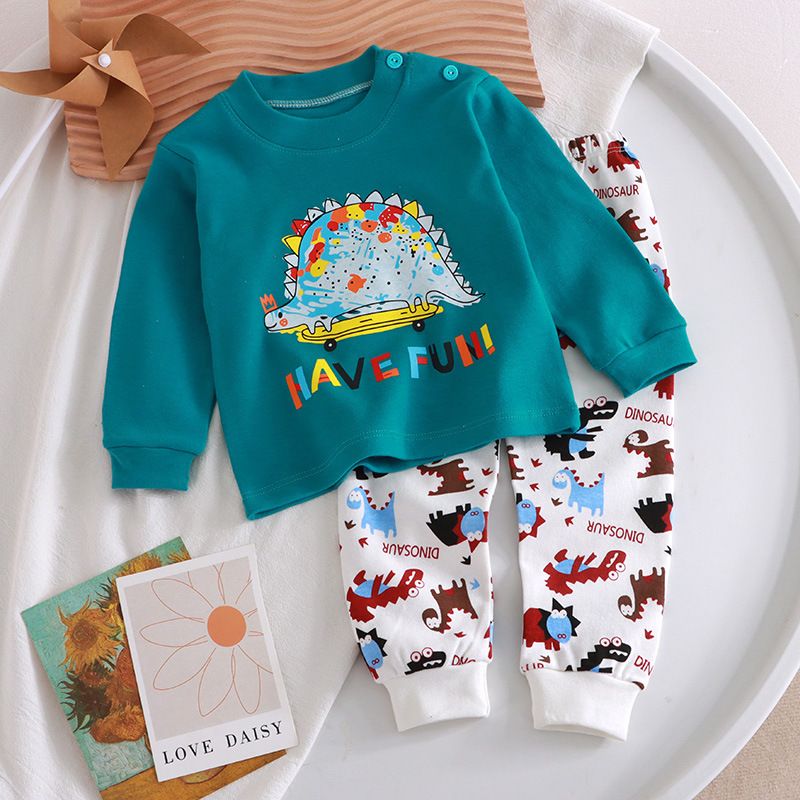 Baby Clothing For Sleep - Jesienna bielizna nocna piżamy dla dziewczynek