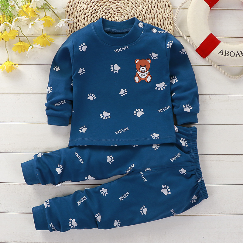 Baby Clothing For Sleep - Jesienna bielizna nocna piżamy dla dziewczynek