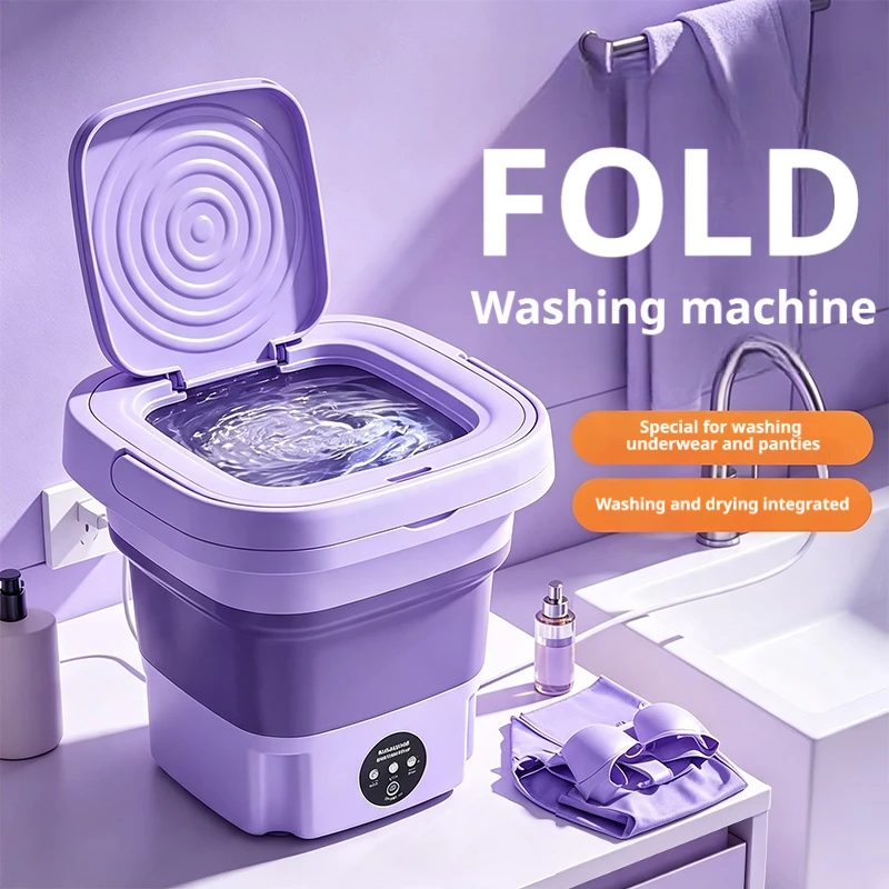 Baby Clothing Washing Machine - Składana przenośna mini pralka o pojemności