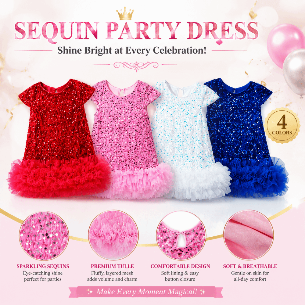 Baby Tutu Skirt - Nowa Sukienka dla Dziewczynek z Krótkim