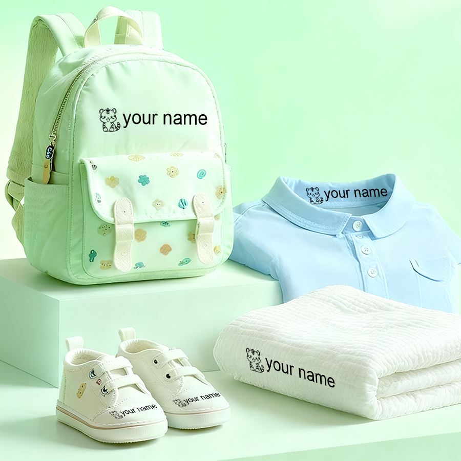 Pieczątka Imienna dla Dzieci P – Baby Clothing Names recenzja i cena
