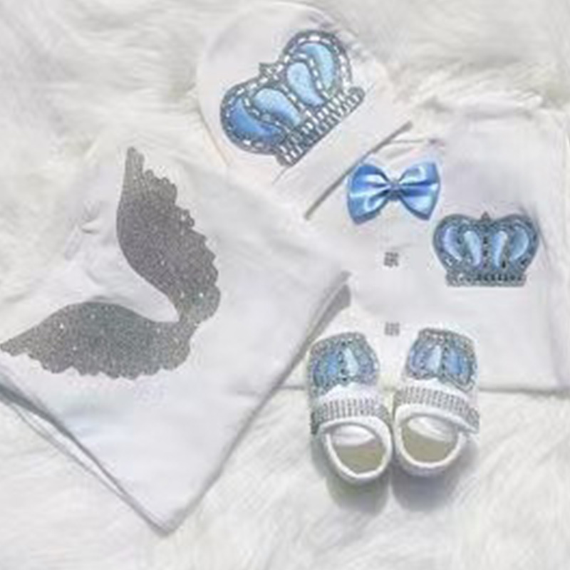 4 szt. Zestaw ubranek powitaln – Baby Clothing Names recenzja i cena