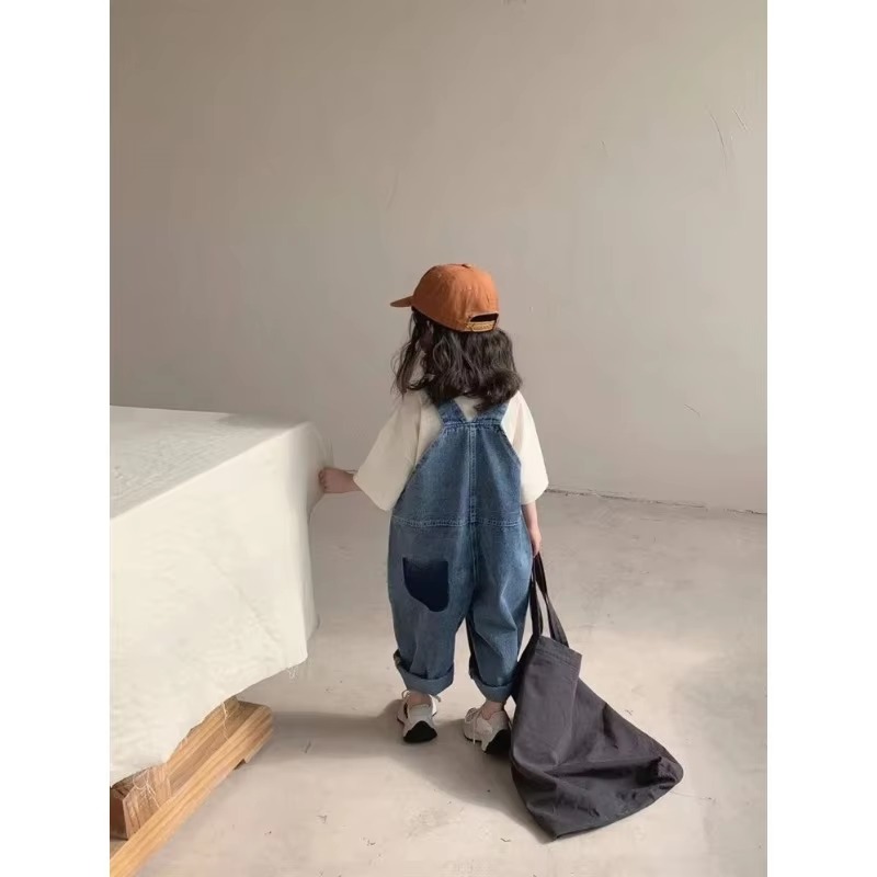Unisexowy dziecięcy kombinezon – Baby Overall Denim recenzja i cena