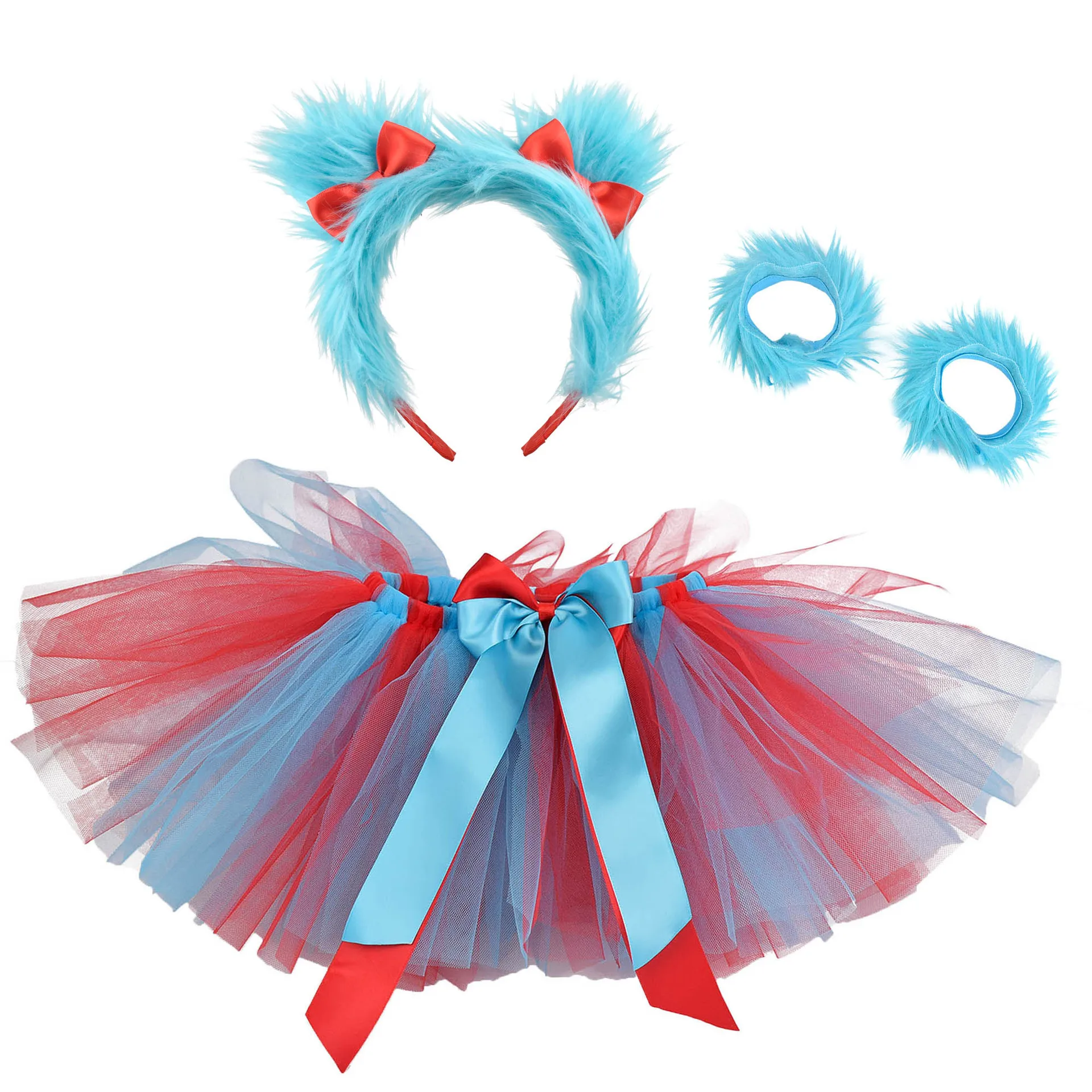 Czerwono-turkusowa rzecz 1 rze – Baby Tutu Skirt recenzja i cena