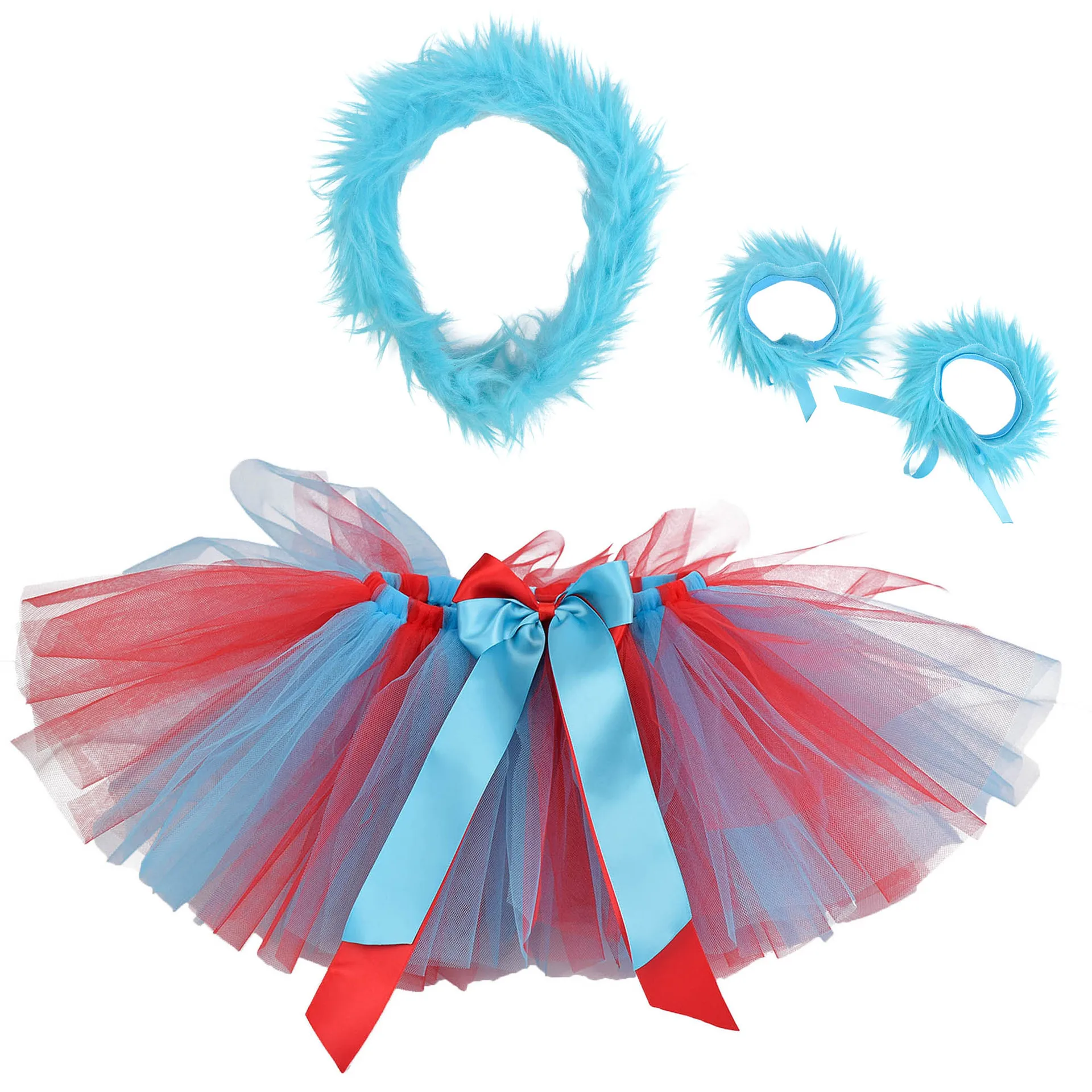 Czerwono-turkusowa rzecz 1 rze – Baby Tutu Skirt recenzja i cena