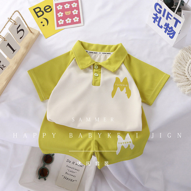 Letni zestaw 2 szt. z krótkim  – Baby Clothing Wholesale recenzja i cena