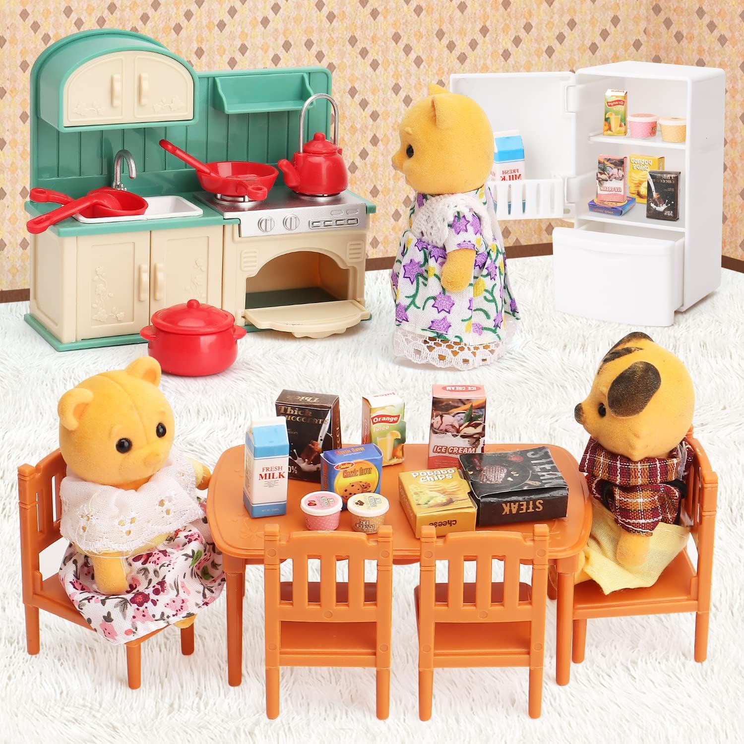 Zestaw mebli do domku dla lale – Baby Clothing Washing Machine recenzja i cena