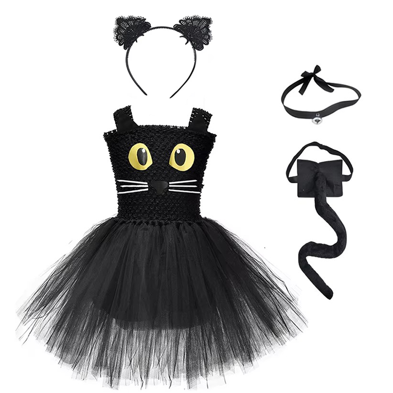 Sukienka Tutu Czarny Kot dla D – Baby Tutu Skirt recenzja i cena