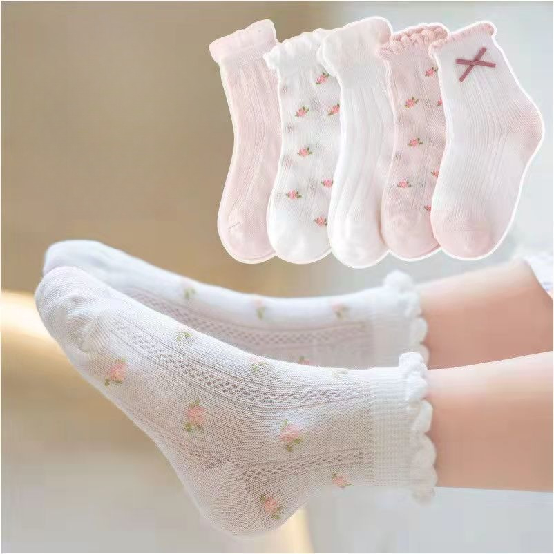 Skarpetki dziewczęce z uroczym – Baby Clothing In Summer recenzja i cena