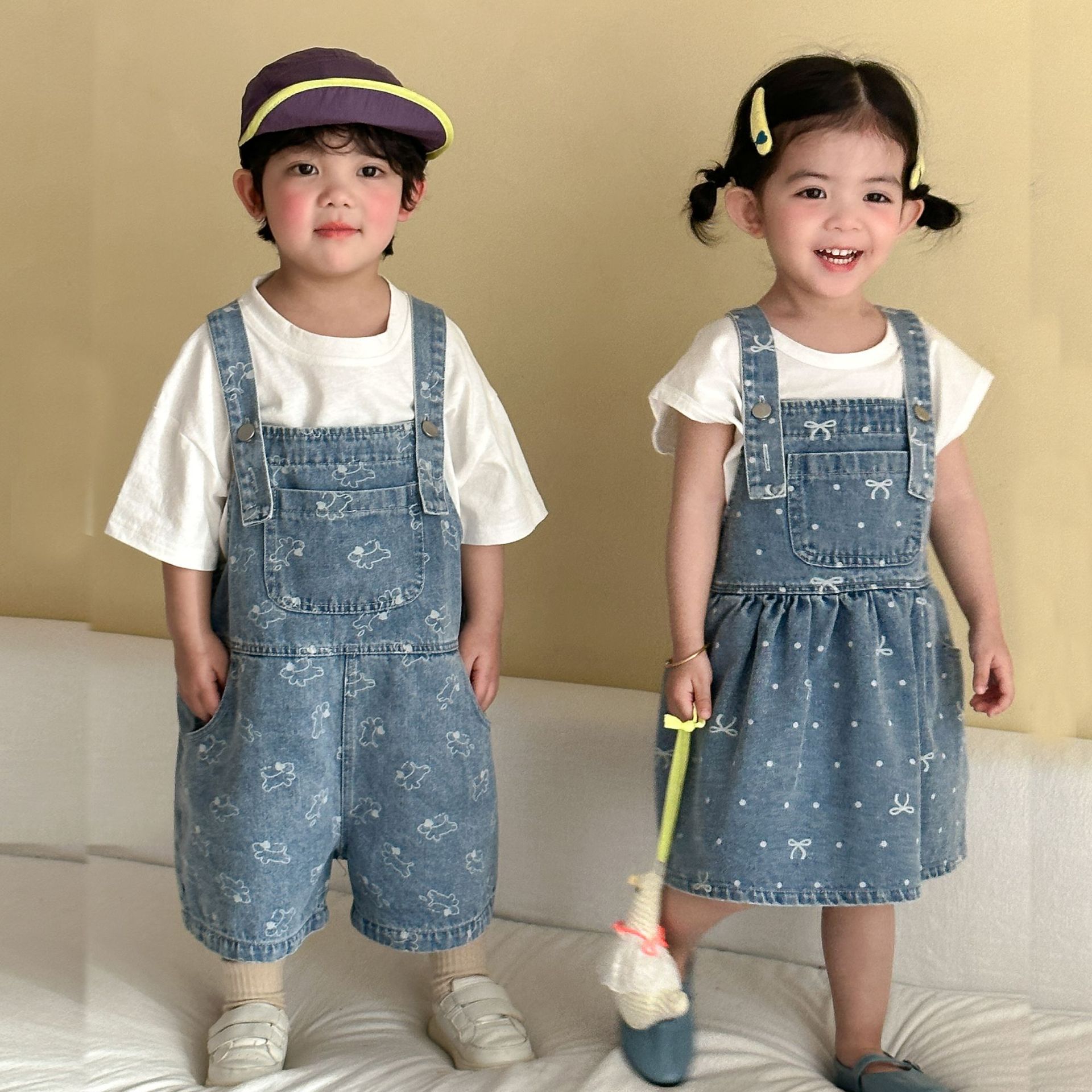 Letnie nowe dżinsowe ogrodnicz – Baby Overall Denim recenzja i cena