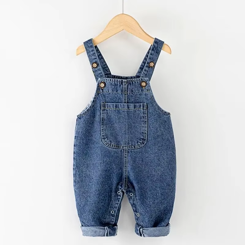 Wiosenne i jesienne nowe dziec – Baby Overall Denim recenzja i cena