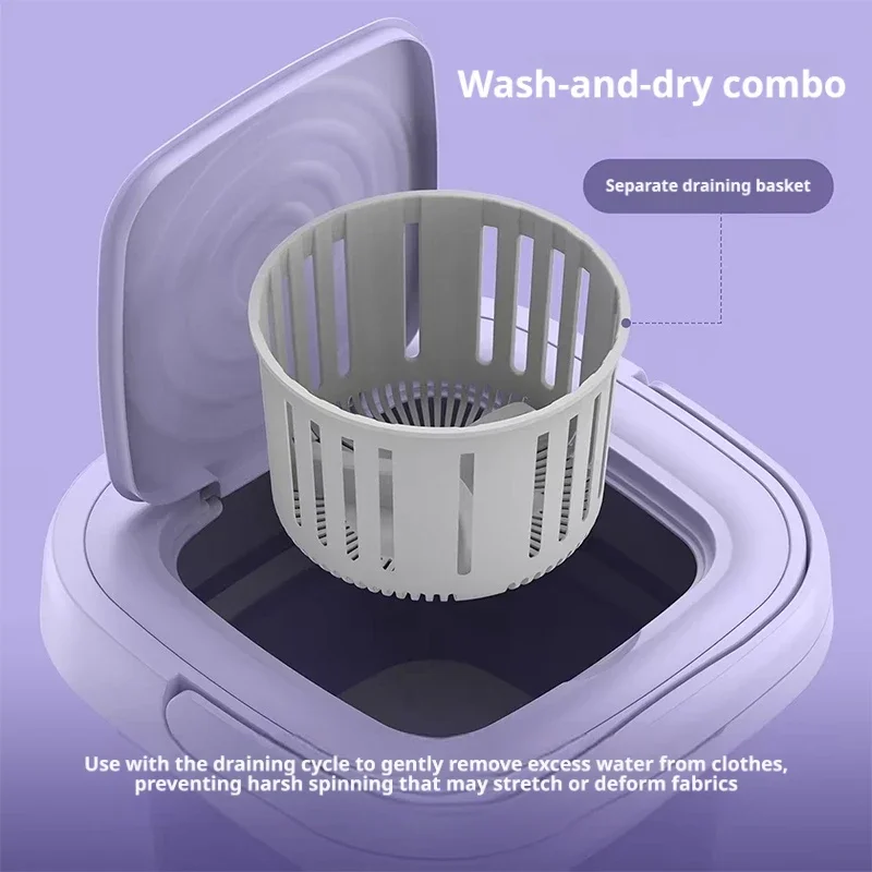 Składana przenośna mini pralka – Baby Clothing Washing Machine recenzja i cena