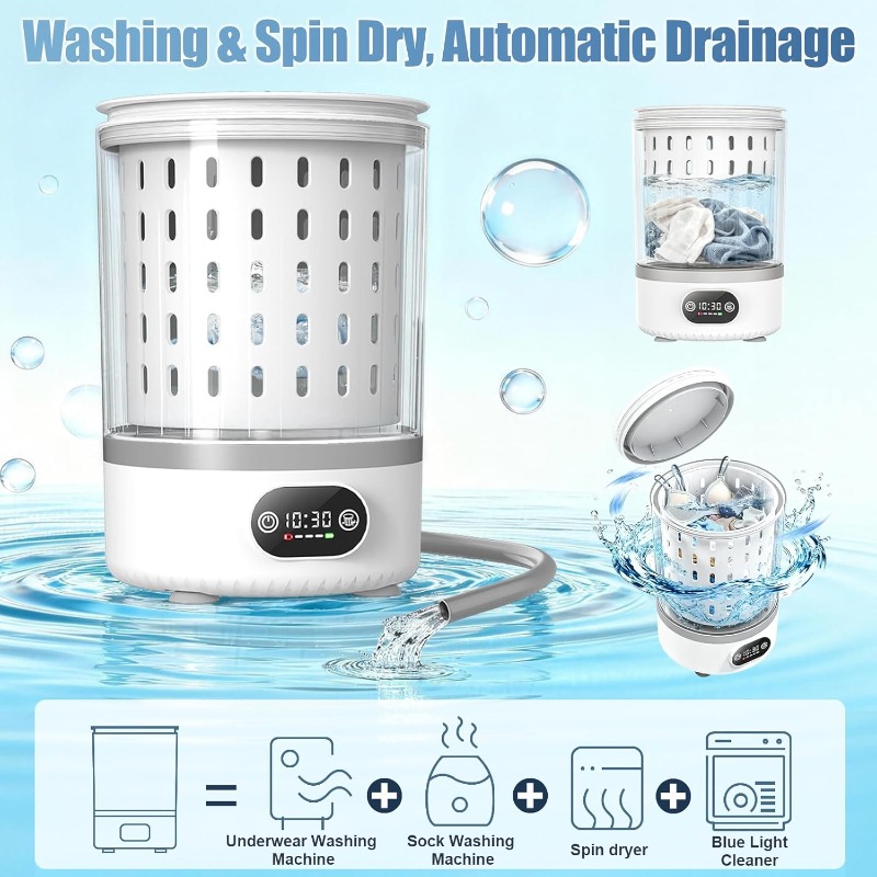 Mini pralka 3L, przenośna pral – Baby Clothing Washing Machine recenzja i cena