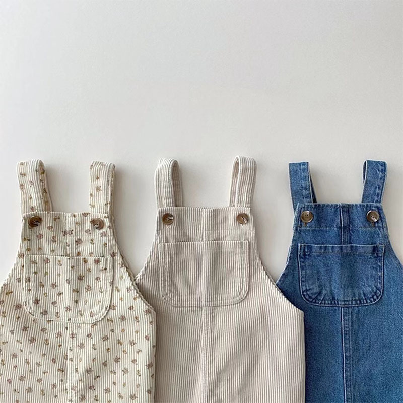 Dziecięce spodnie na szelkach  – Baby Overall Denim recenzja i cena