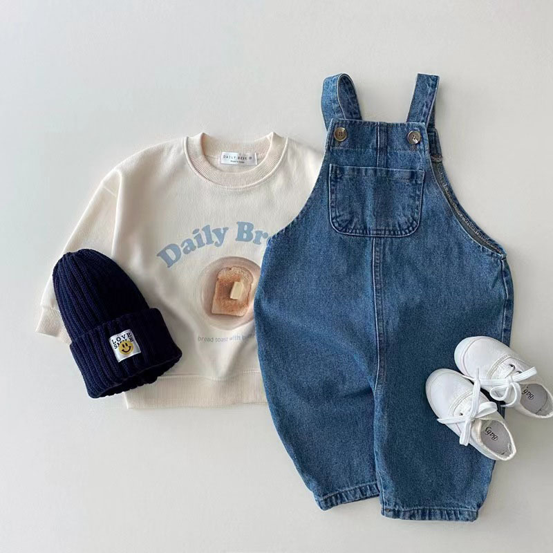 Dziecięce spodnie na szelkach  – Baby Overall Denim recenzja i cena