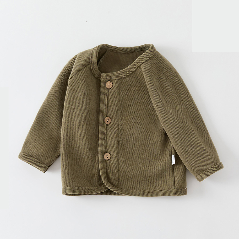 Dziecięcy kardigan jednolity k – Knit Cardigan Infant recenzja i cena