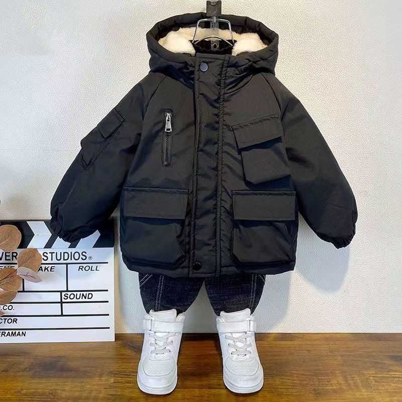 Dzieci chłopcy pluszowa ciepła – Baby X Clothing recenzja i cena