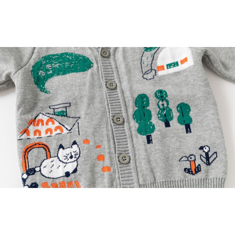 Sweter Rozpinany Dziewczęcy Ch – Knit Cardigan Infant recenzja i cena