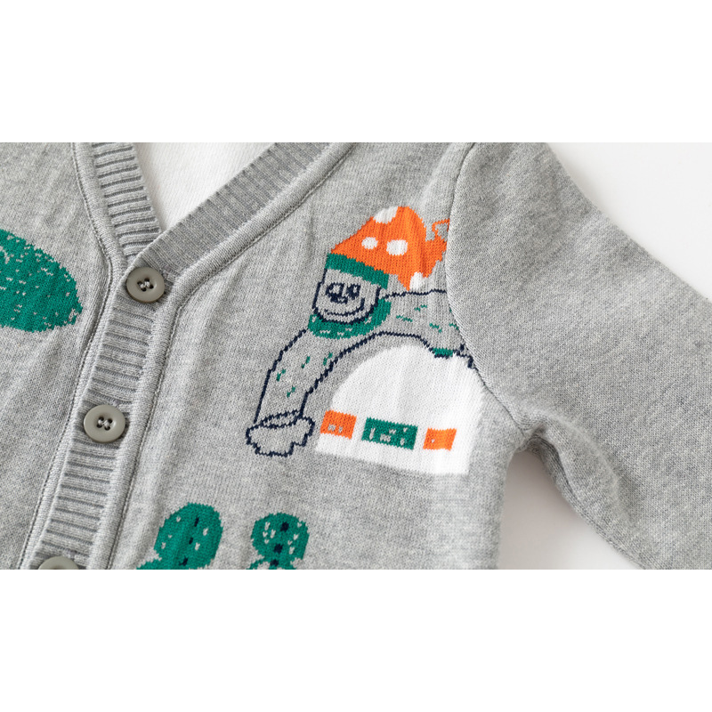 Sweter Rozpinany Dziewczęcy Ch – Knit Cardigan Infant recenzja i cena