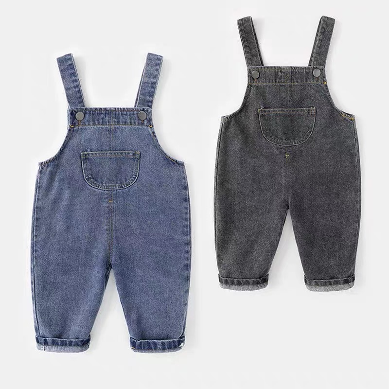 Wiosna jesień zima kombinezony – Baby Overall Denim recenzja i cena