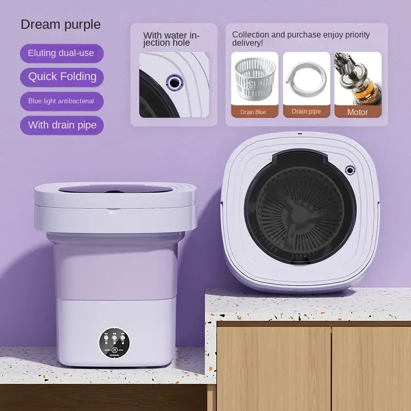 Mini przenośna pralka podróżna – Baby Clothing Washing Machine recenzja i cena