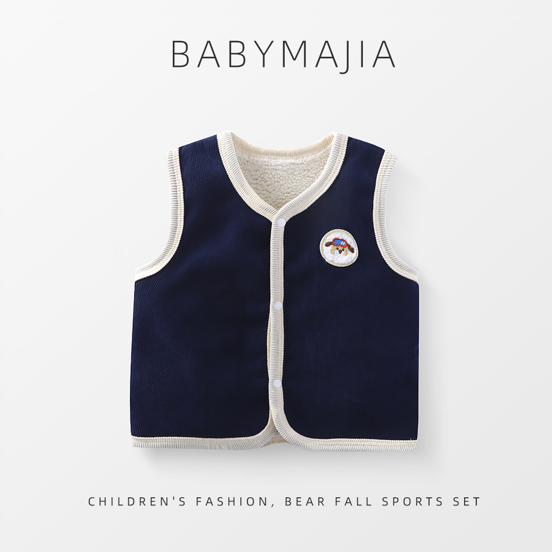 Dwuwarstwowa, pluszowa, gruba  – Knit Cardigan Infant recenzja i cena