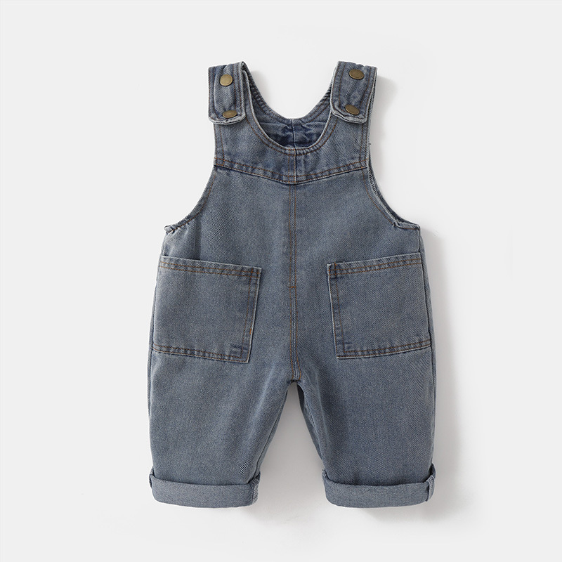 2026 Nowa Koreańska Wersja Mię – Baby Overall Denim recenzja i cena