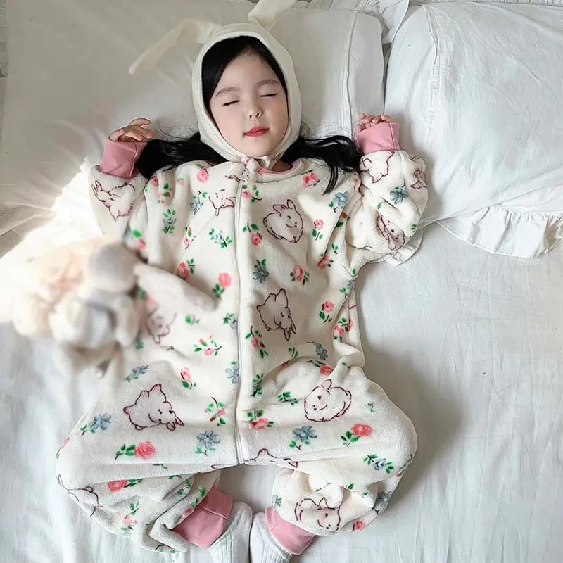 Cartoon flanelowa polarowa dzi – Baby Clothing For Sleep recenzja i cena