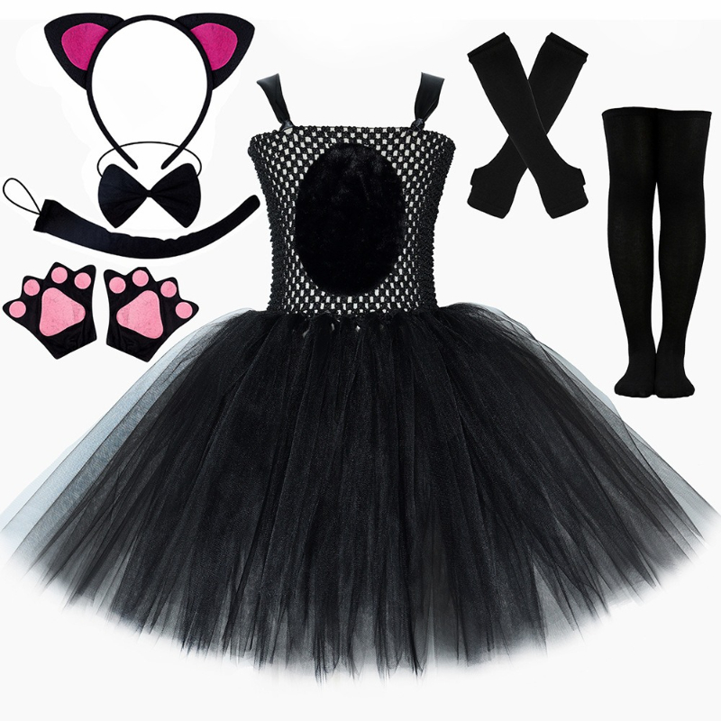 Strój dla dziewczynki Czarnej  – Baby Tutu Skirt recenzja i cena