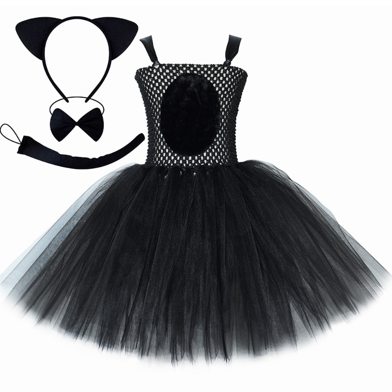 Strój dla dziewczynki Czarnej  – Baby Tutu Skirt recenzja i cena