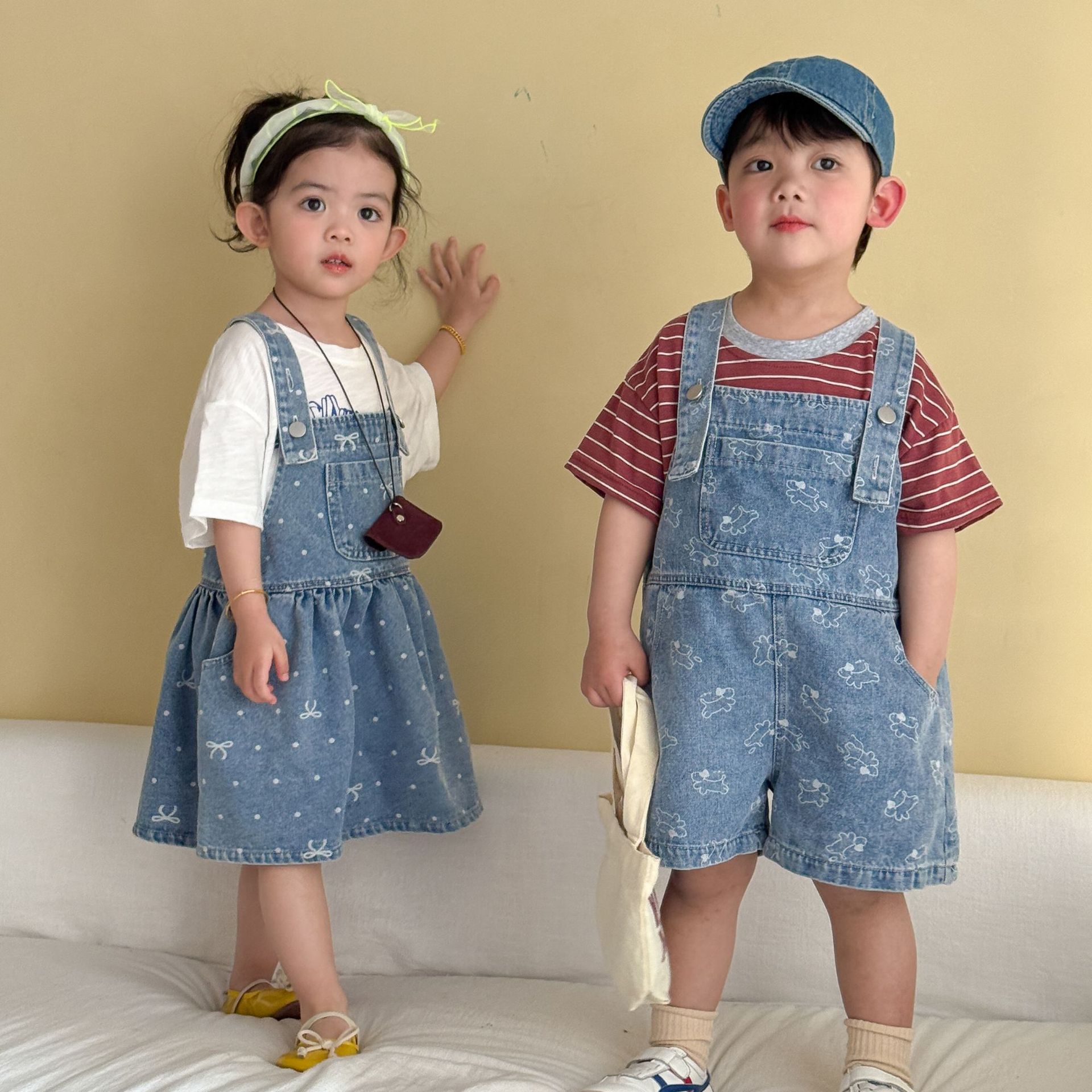 Letnie nowe dżinsowe ogrodnicz – Baby Overall Denim recenzja i cena