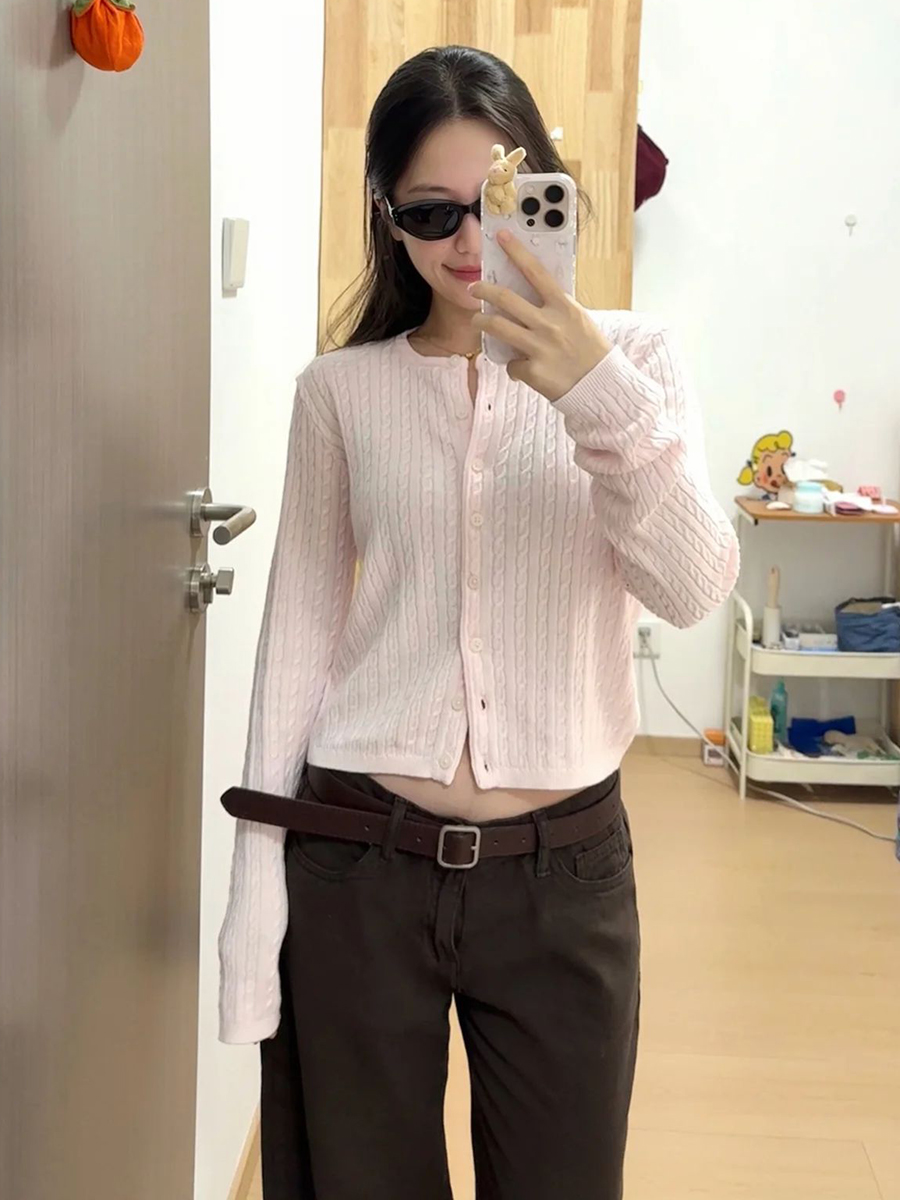 Sweter damski z dzianiny, kard – Knit Cardigan Infant recenzja i cena