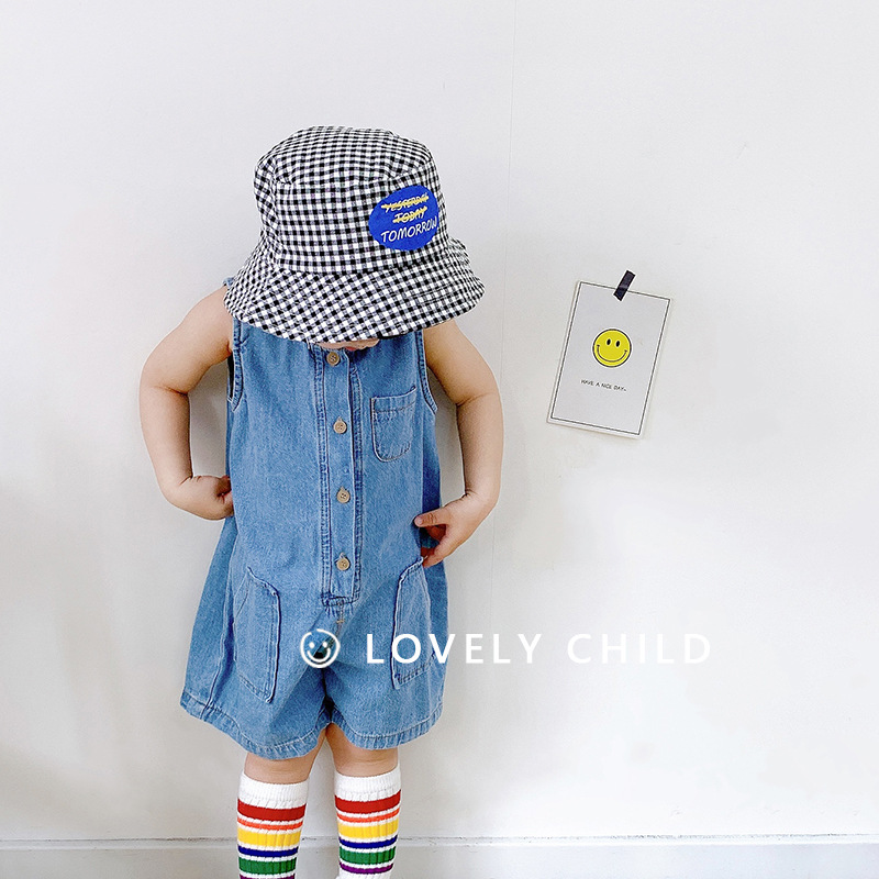 Letni kombinezon dżinsowy bez  – Baby Overall Denim recenzja i cena